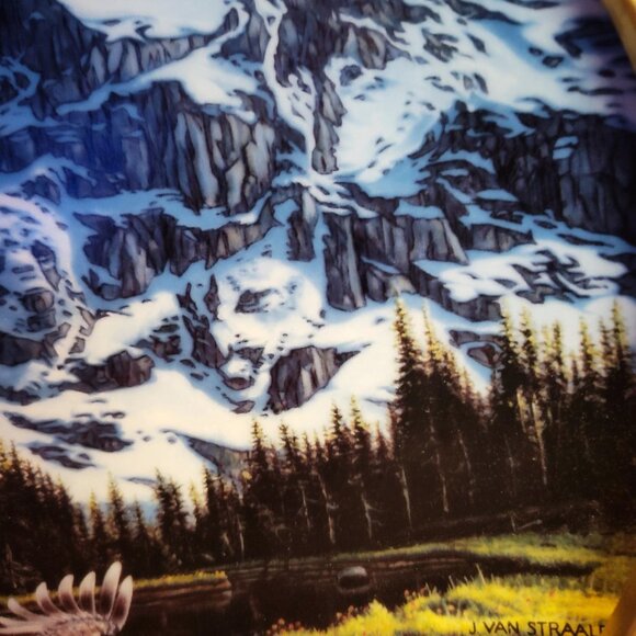 A combination of John Van Straalen's artwork by Danbury Mint, Spirit of the Wild - Picture 3 of 7